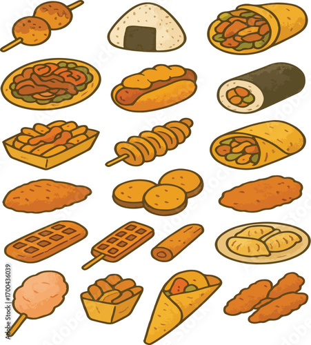 collection of bread