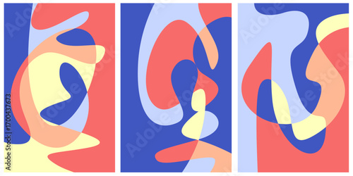 Abstract colorful liquid psychedelic background. Vector illustration. Wavy pattern. Liquid texture for cover design