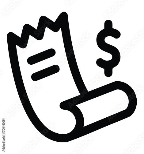 Vector pack of invoice and billing icons, including a modern 'submit' icon, perfect for business and finance design projects