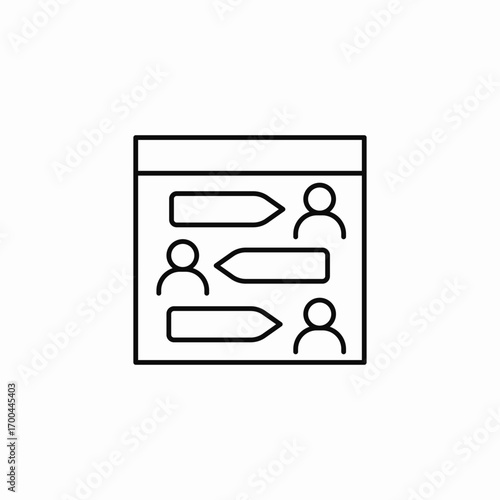 survey feedback form icon sign vector