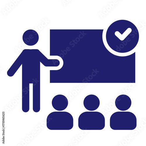 Business or organisation management icon. Containing manager, teamwork, strategy, marketing, business, planning, training, employee icon. Solid icon vector collection. Eps 10. 