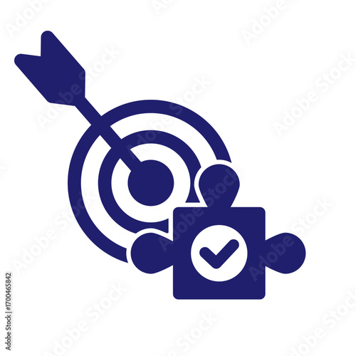 Business or organisation management icon. Containing manager, teamwork, strategy, marketing, business, planning, training, employee icon. Solid icon vector collection. Eps 10. 
