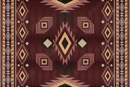 ethnic cloth motifs or tribal motifs in vectors
