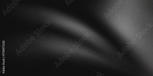 Monochrome abstract metallic dark background with noise, texture abstract banner poster header backdrop design