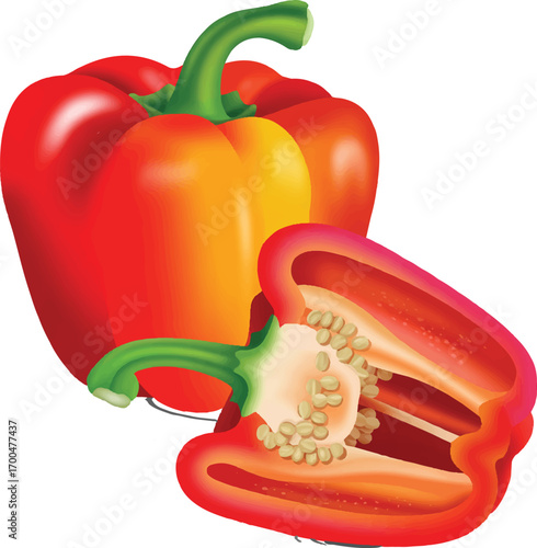red bell pepper