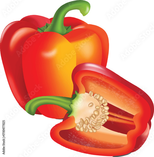 red bell pepper