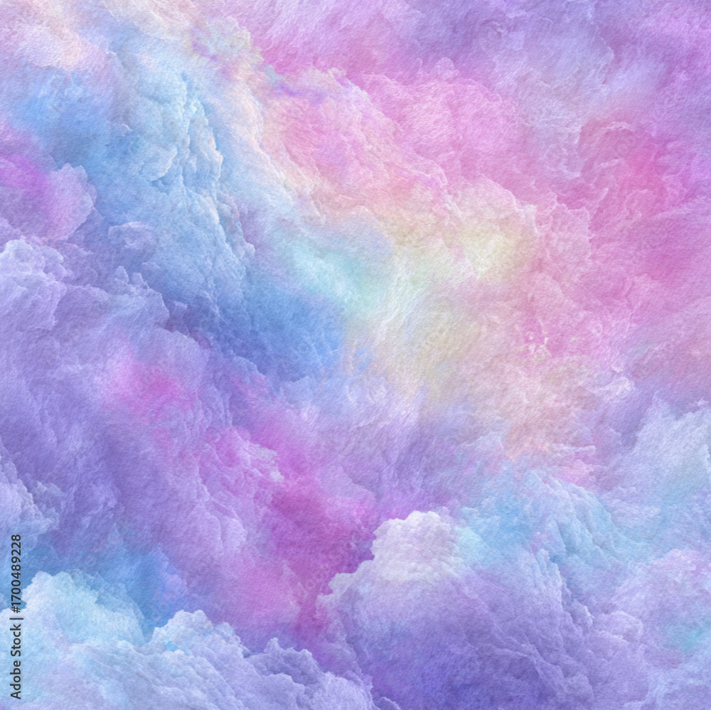 Obraz premium very soft pastel color ethereal water color abstract