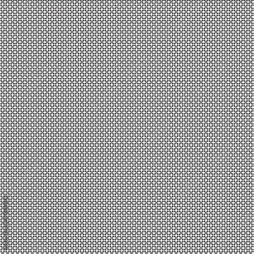 Circular Illusion Grid – Black and White Optical Pattern with Repetitive Depth