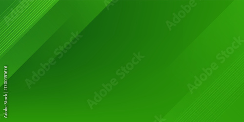 Abstract green sporty background template vector with shiny lines and lights. Green background with strong pattern design.Eps10 vector