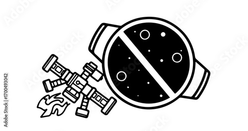 Spaceship hurtling through space, a thrilling journey to the cosmos
