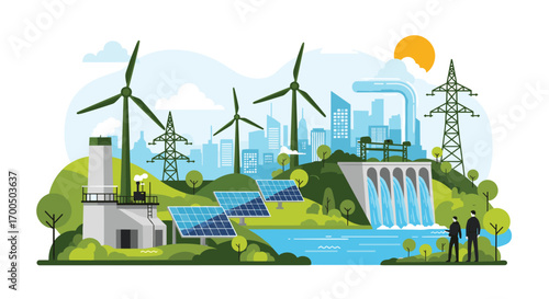 Harnessing renewable energy sources for a sustainable future power generation and environmental stewardship