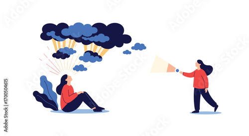 Discovering creative solutions through persistent thought and insightful exploration illumination