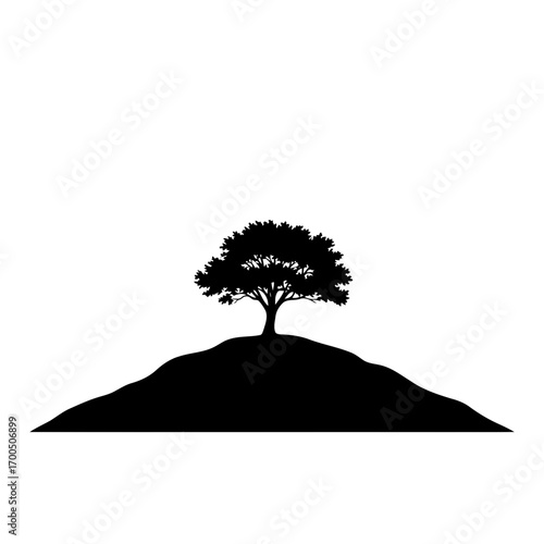 Lone Tree on Hilltop
