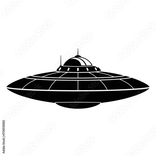 ufo in space