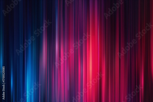 Abstract background with gradient blending of blue and pink vertical lines.