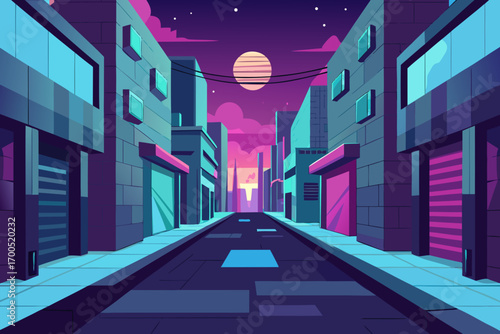 street in night