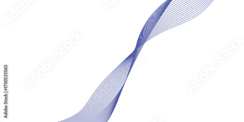 Abstract background with waves for banner. Web banner size. Abstract wave element for design. Element for design isolated on white and blue.	