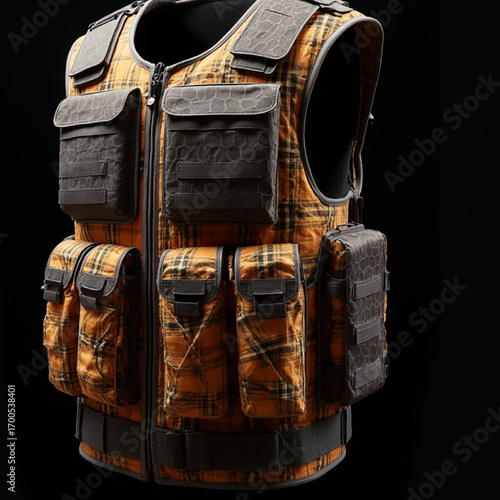 combat equipment, military apparel, SWAT vest, safety gear, armored vest, plate carrier, defense vest, 
