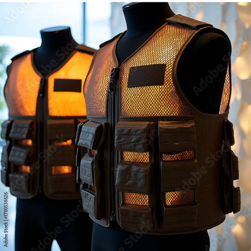 combat equipment, military apparel, SWAT vest, safety gear, armored vest, plate carrier, defense vest, 