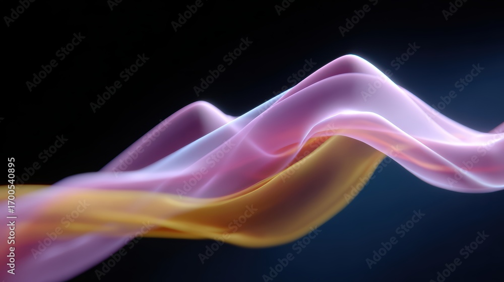 Fototapeta premium abstract swirling smoke background with colorful dynamic movement