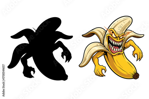 banana cartoon character