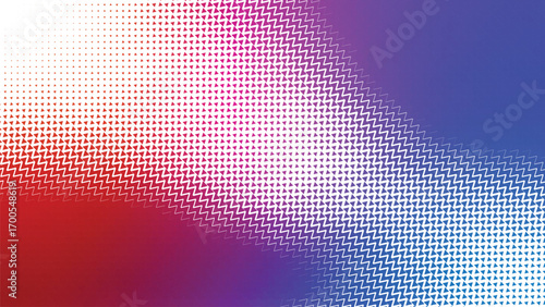red white and blue gradient triangular wave pattern forming dynamic digital texture design perfect for posters websites branding advertising and presentations