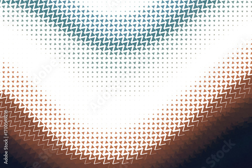 geometric triangular gradient shapes in brown blue and white tones forming dynamic digital wave texture perfect for posters websites branding and presentations