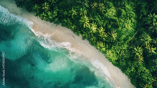 Tropical beach paradise