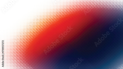 blended red blue and white gradient oval shape highlighted by geometric triangular texture creating a modern digital design perfect for posters websites branding advertising and presentations