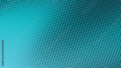 Teal Blue Halftone Abstract Background for Modern Digital Design Poster Wallpaper and Creative Artwork