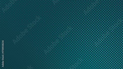 Teal Blue Halftone Abstract Background for Modern Digital Design Poster Wallpaper and Creative Artwork