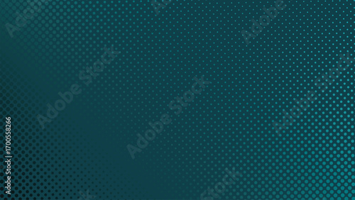 Teal Blue Halftone Abstract Background for Modern Digital Design Poster Wallpaper and Creative Artwork