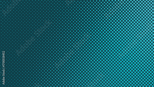 Teal Blue Halftone Abstract Background for Modern Digital Design Poster Wallpaper and Creative Artwork