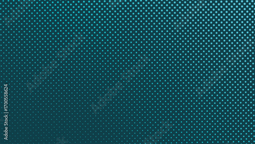 Teal Blue Halftone Abstract Background for Modern Digital Design Poster Wallpaper and Creative Artwork