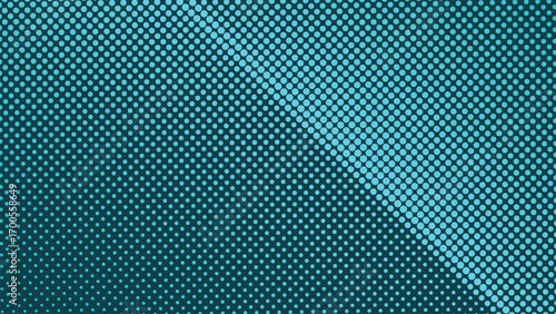 Teal Blue Halftone Abstract Background for Modern Digital Design Poster Wallpaper and Creative Artwork