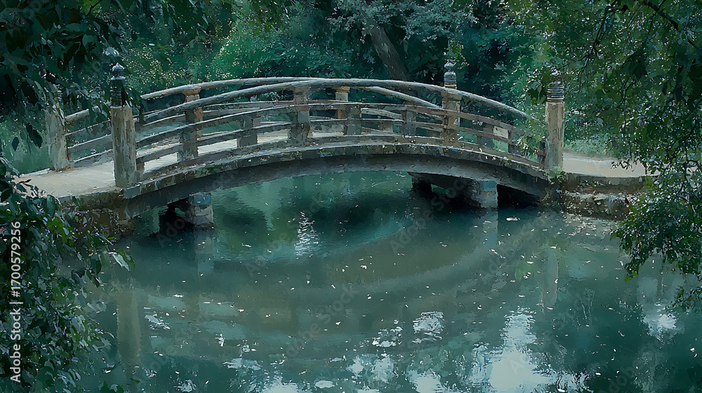 Fototapeta premium Bridge over water