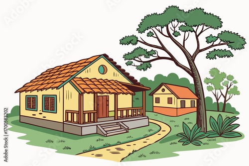 house in the woods