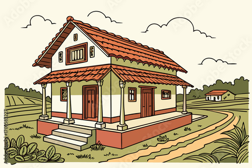 house in the woods