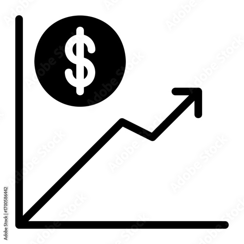 money glyph icon