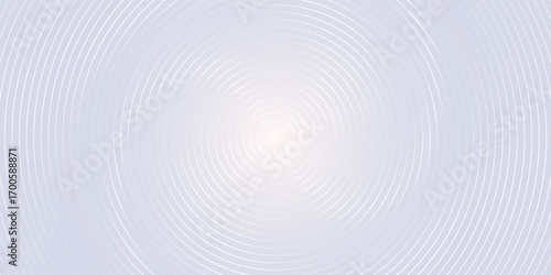 Abstract grey background with dynamic circle lines. Eps 10