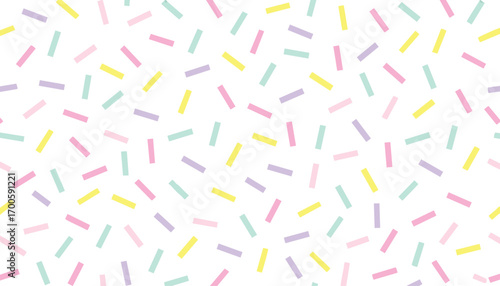 Pastel Confetti Sprinkles Pattern: Colorful Background Texture for Design Projects