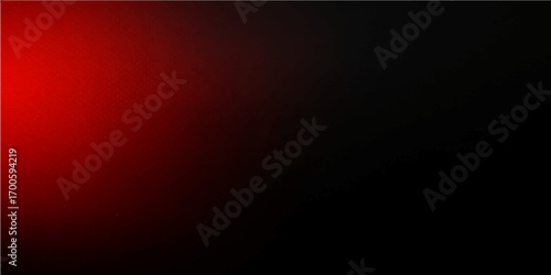Bright digital lines create a glowing red wave pattern against a dark abstract background