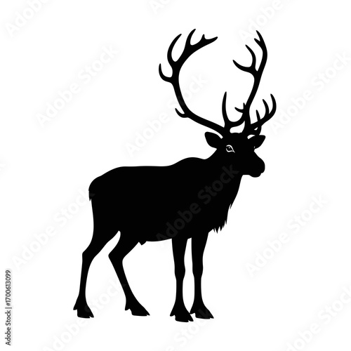 deer silhouette vector