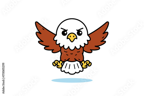 Flying Eagle Cartoon