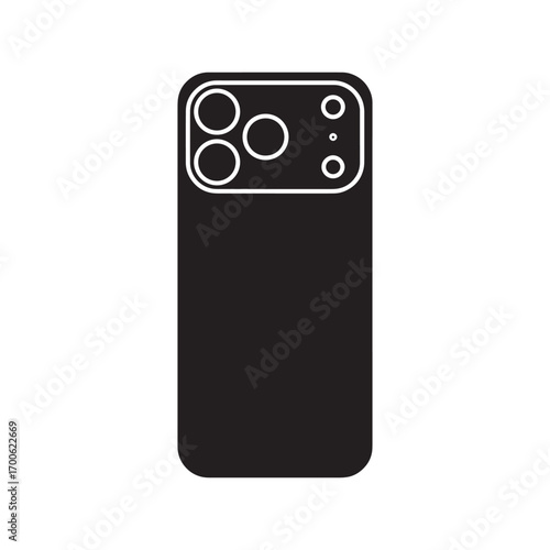 I phone 17 pro max silhouette 