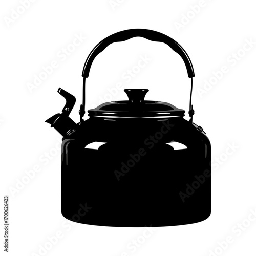 teapot isolated on white