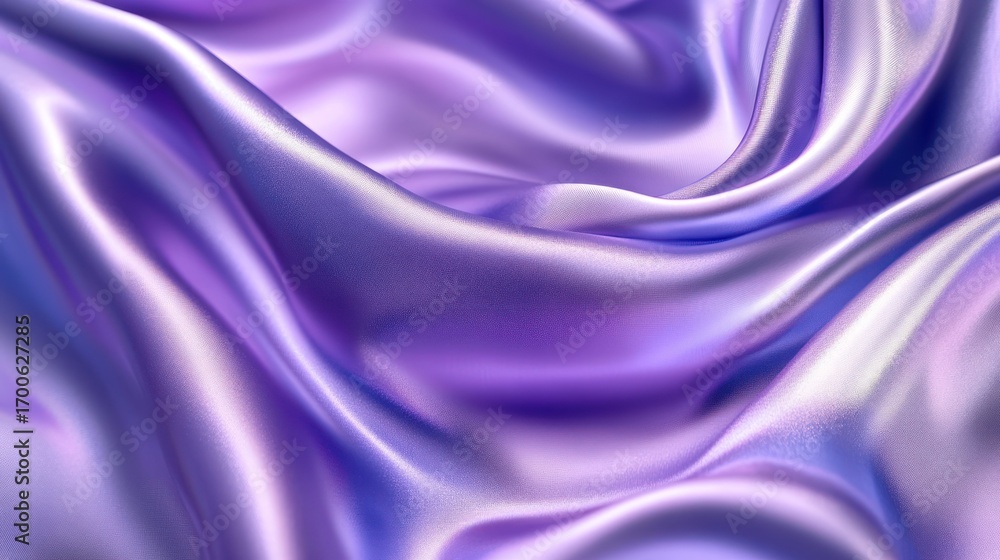 Obraz premium Purple silk fabric texture
