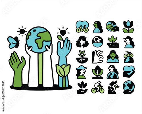 Nature and ecology concept