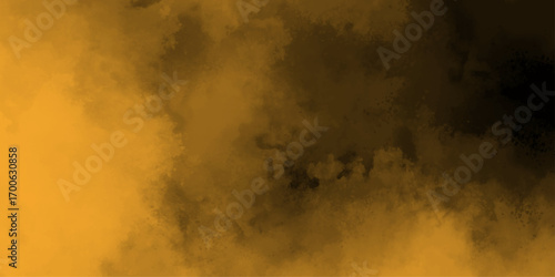 Dark brown smoky cloudscape background. smoke vape vector cloud dreamy atmosphere dramatic smoke overlay before rainstorm design element. Dark Brown and Teal Smoky Background with Mystical Atmosphere