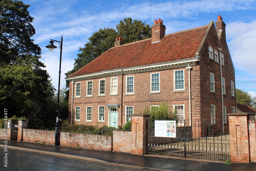Ταπετσαρία Old Rectory, Epworth, Isle of Axholme, Lincolnshire.